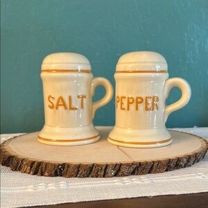 Vintage salt and pepper shakers